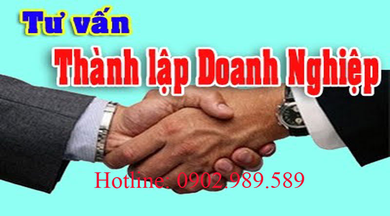 Tư vấn dịch vụ thành lập công ty 